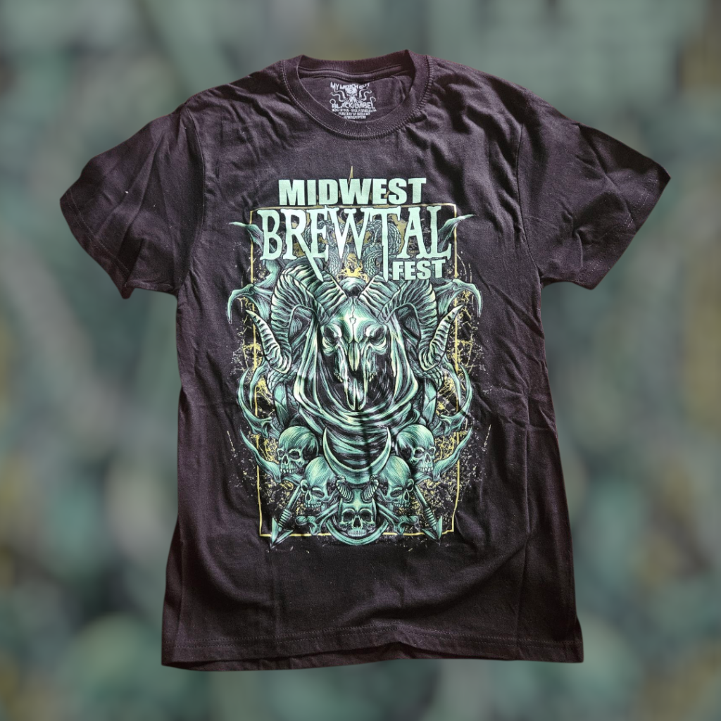 Midwest Brewtal Fest 2025 Event T-Shirt